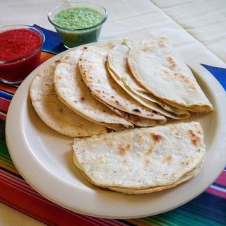 One cheese quesadilla