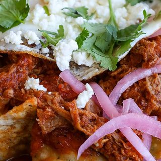 Torta de chilaquiles