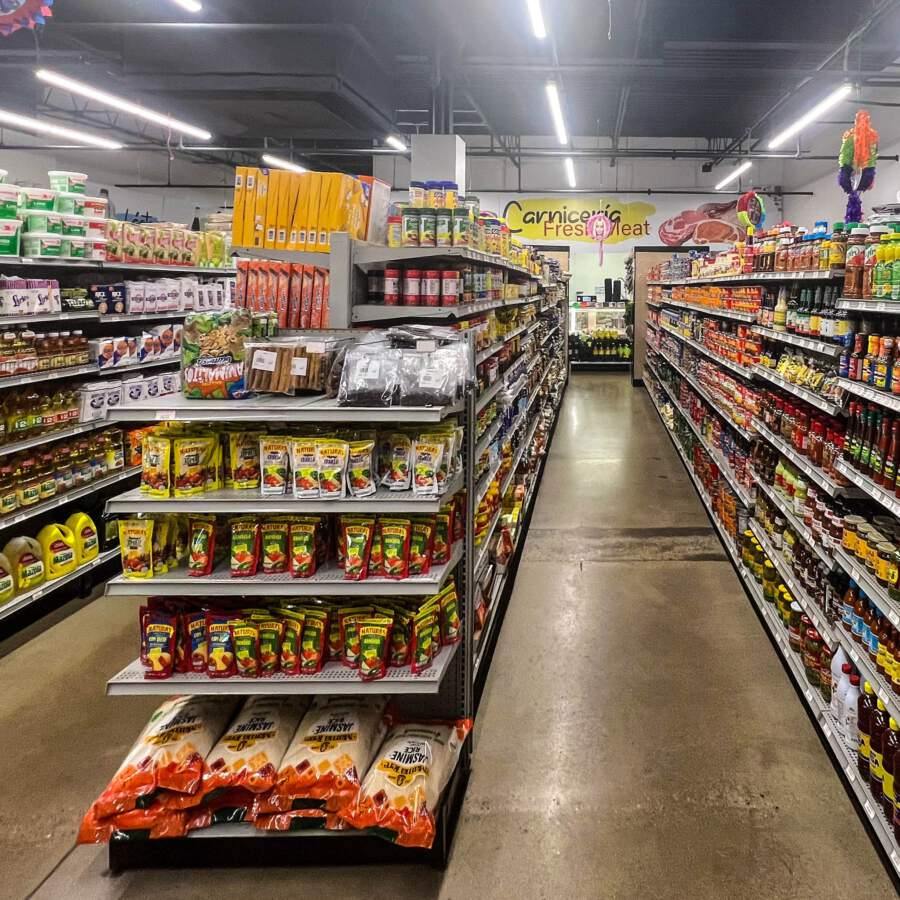 Grocery aisle